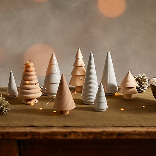 Woody Ceramic Trees, Set of 9 | Terrain