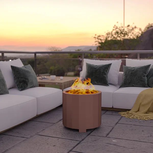 Portable Commercial Grade Outdoor Smokeless Wood Burning Fire Pit | Wayfair North America