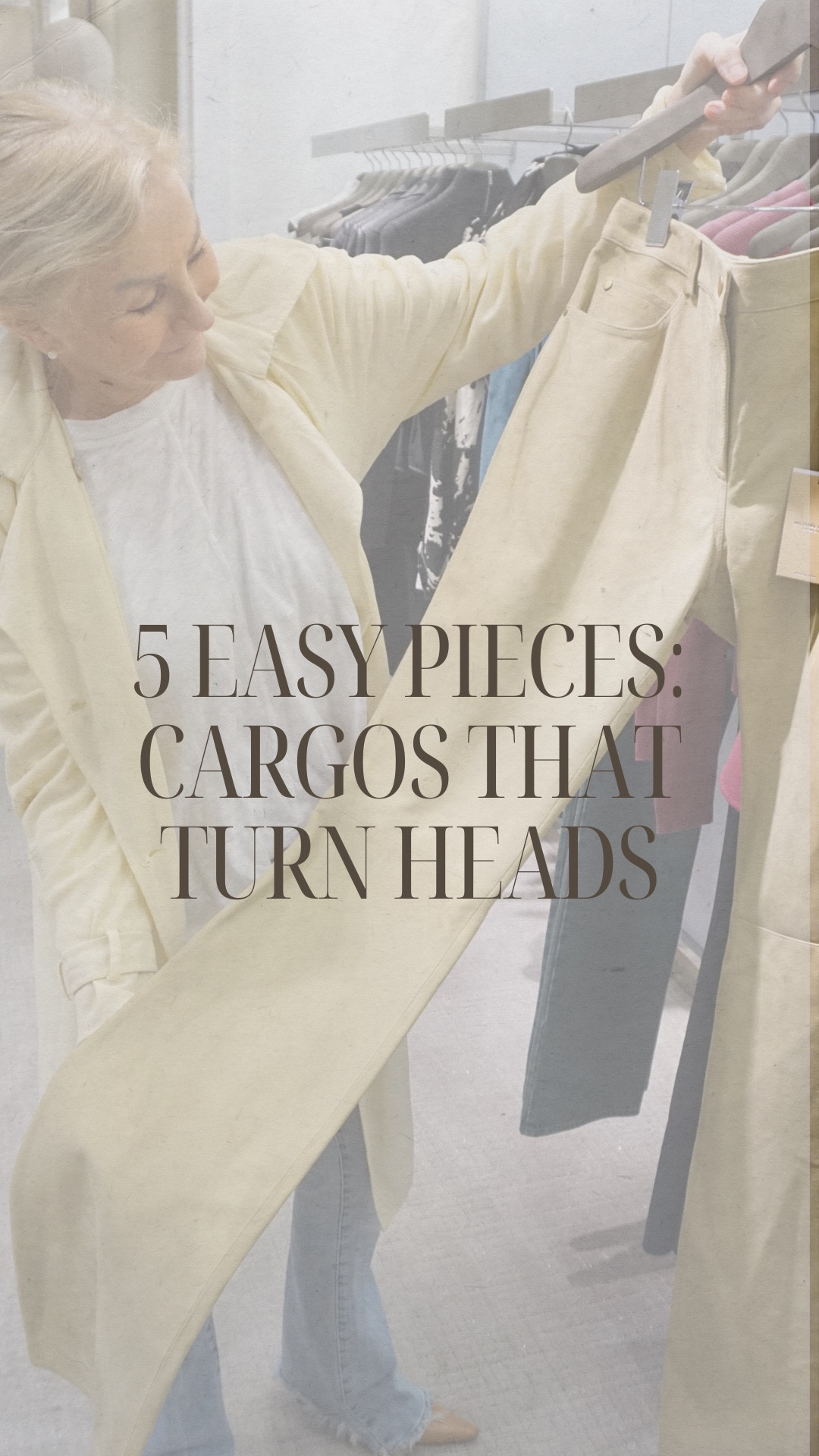 This week’s 5 Easy Pieces: cargo pants — styled the chic way.
Paired with a high-neck sweater for that effortless, elevated casual look that gets compliments every time.
Easy to wear. Impossible to ignore.

#LTKdayinmylife #LTKootd #LTKgrwm