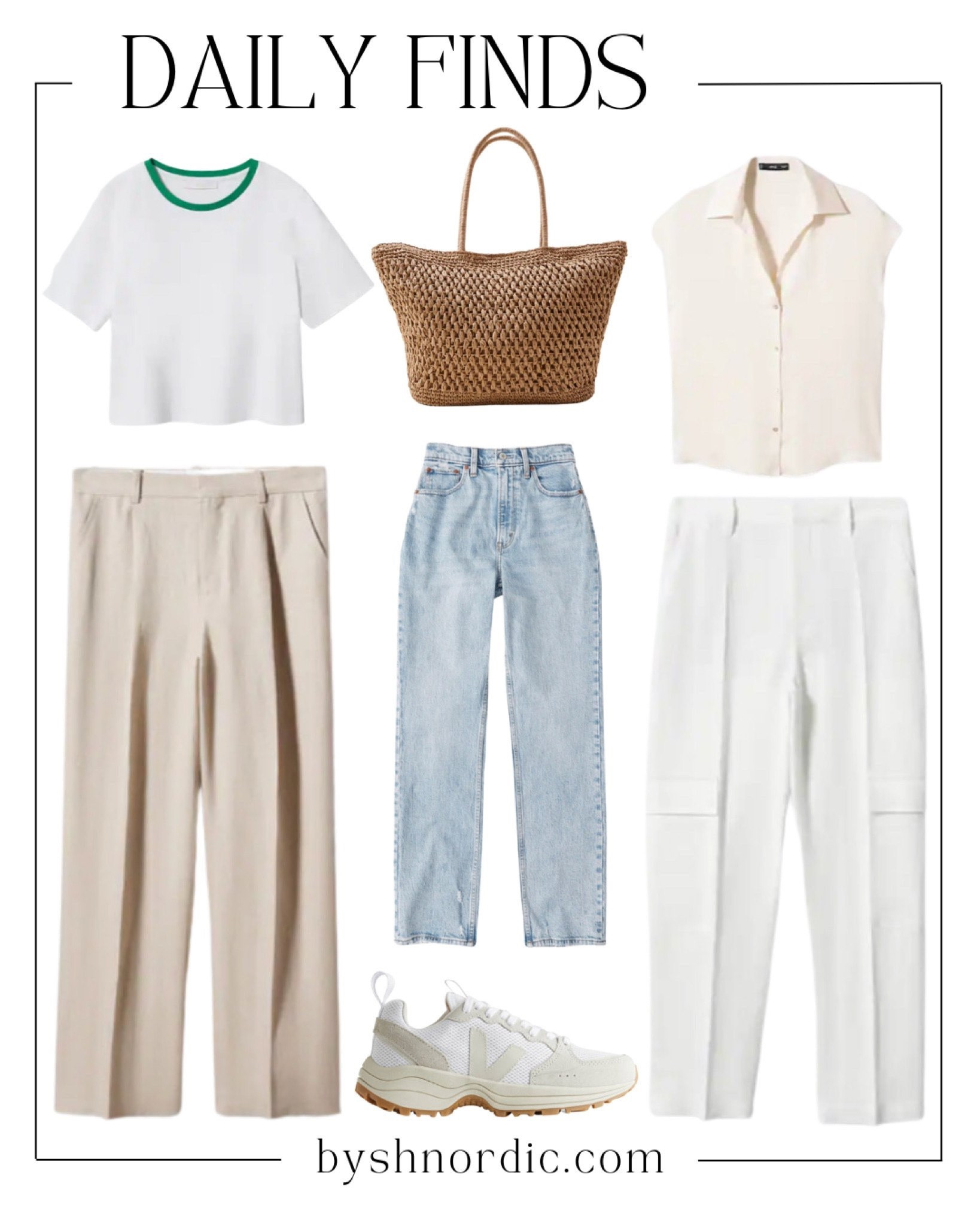 Today's finds: neutral summer tops, trousers, trainers, and more! #beachoutfit #vacationstyle #ukfashion #outfitidea

#LTKSeasonal #LTKFind #LTKstyletip