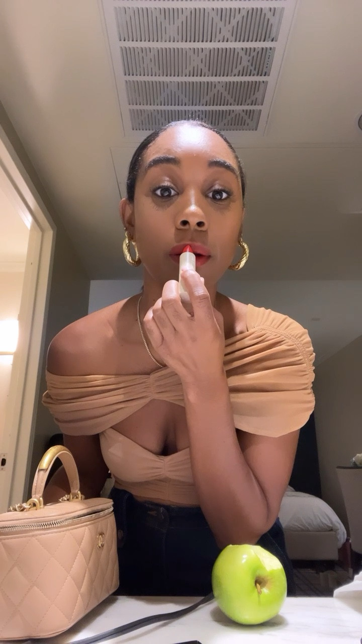 Trying out this new lipstick shade: color flame .... loving it for a pop of color to my neutral wardrobe 

#LTKbeauty #LTKCon #LTKstyletip