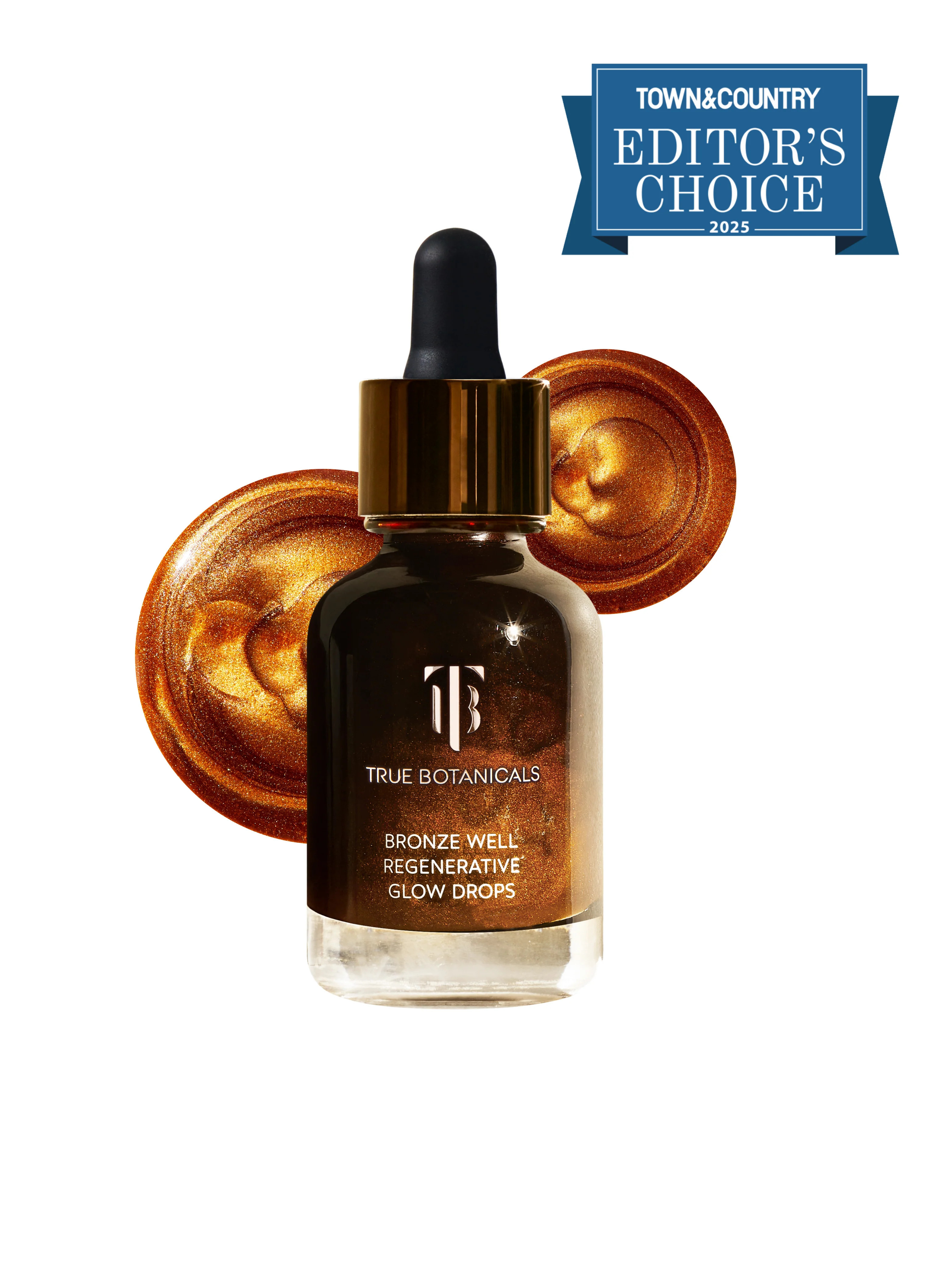 True Botanicals Bronze Well Regenerative Glow Drops (1oz | 30mL) | True Botanicals