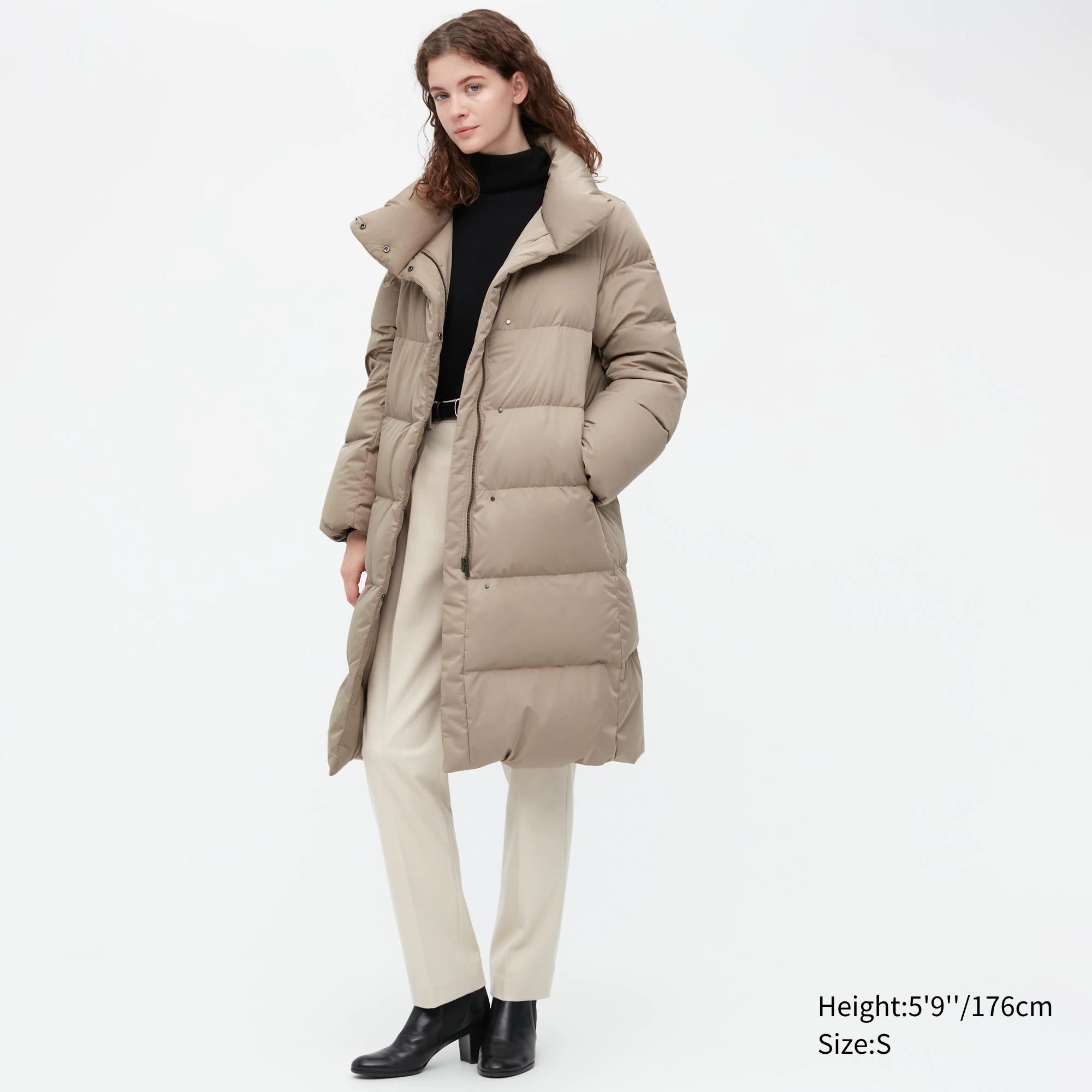 Powder Feel Down Long Coat | UNIQLO (US)