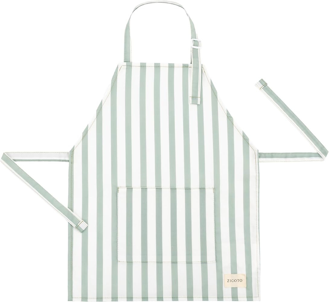 Kids Apron for Girls & Boys - Toddler Apron with Pocket for Cooking, Baking & Crafts - Chr... | Amazon (US)