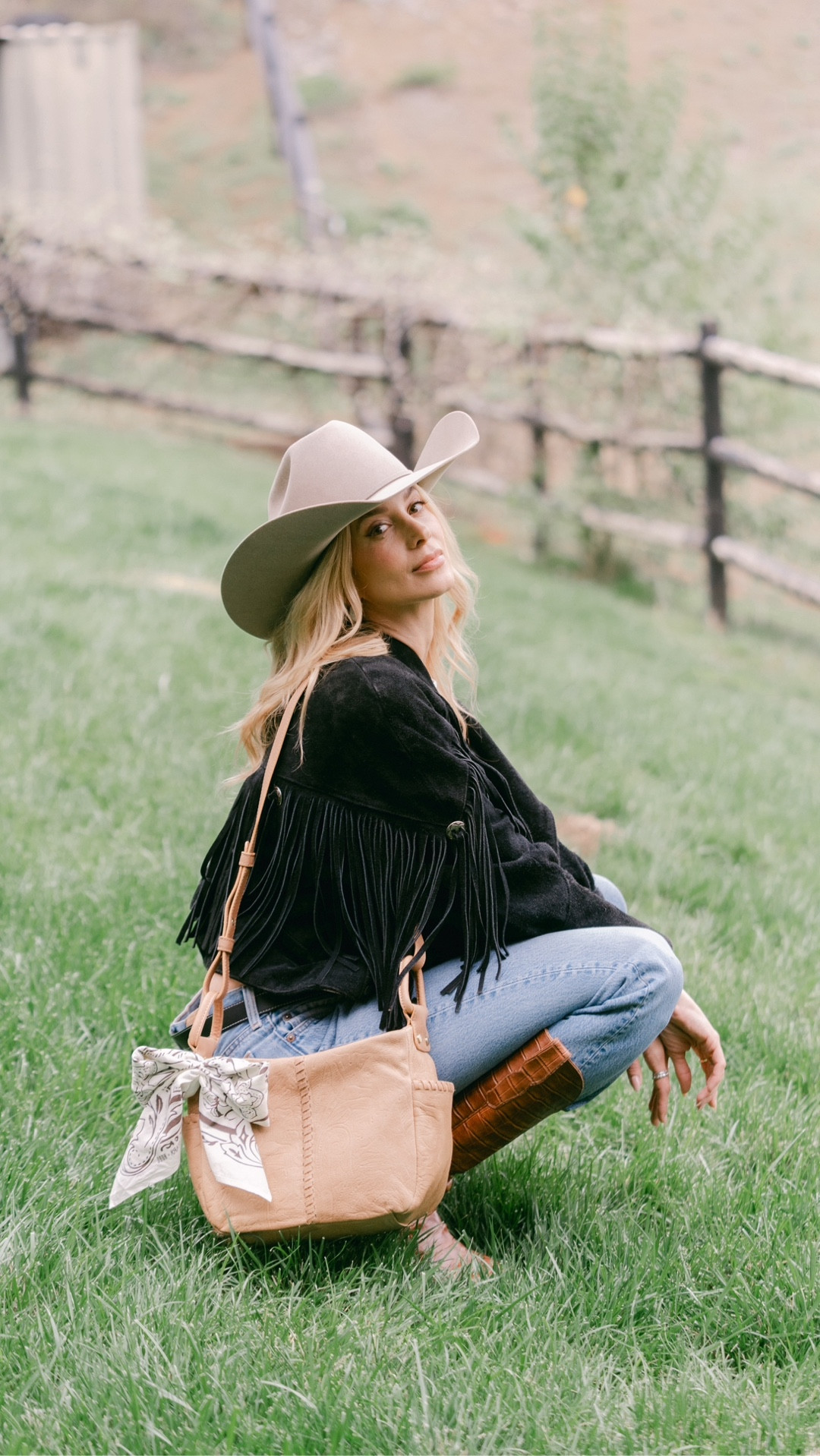 My first-ever brand collab for @cowboytears with @hobotheoriginal was pure magic 🤍 These pieces are timeless. These bags go with everything, and the bandanas are the ultimate summer staples. ✨ I rounded up all my outfit details from the shoot, perfect for concerts, festivals, and sunny days ahead 🌞🎶

We even found affordable dupes for all the vintage gems in this look (except for the purple suede cowboy boots, they’re retired, and sadly no good dupes exist yet 😭).

#LTKSeasonal #LTKStyleTip #LTKItBag