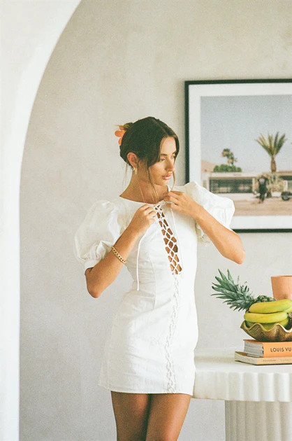 Alma Dress - White | SABO SKIRT (Global)