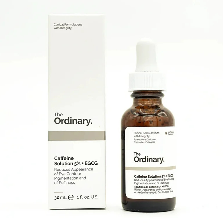 The Ordinary Caffeine Solution 5% + EGCG (30ml) Reduces Eye Puffiness and Dark Circles | Walmart (US)