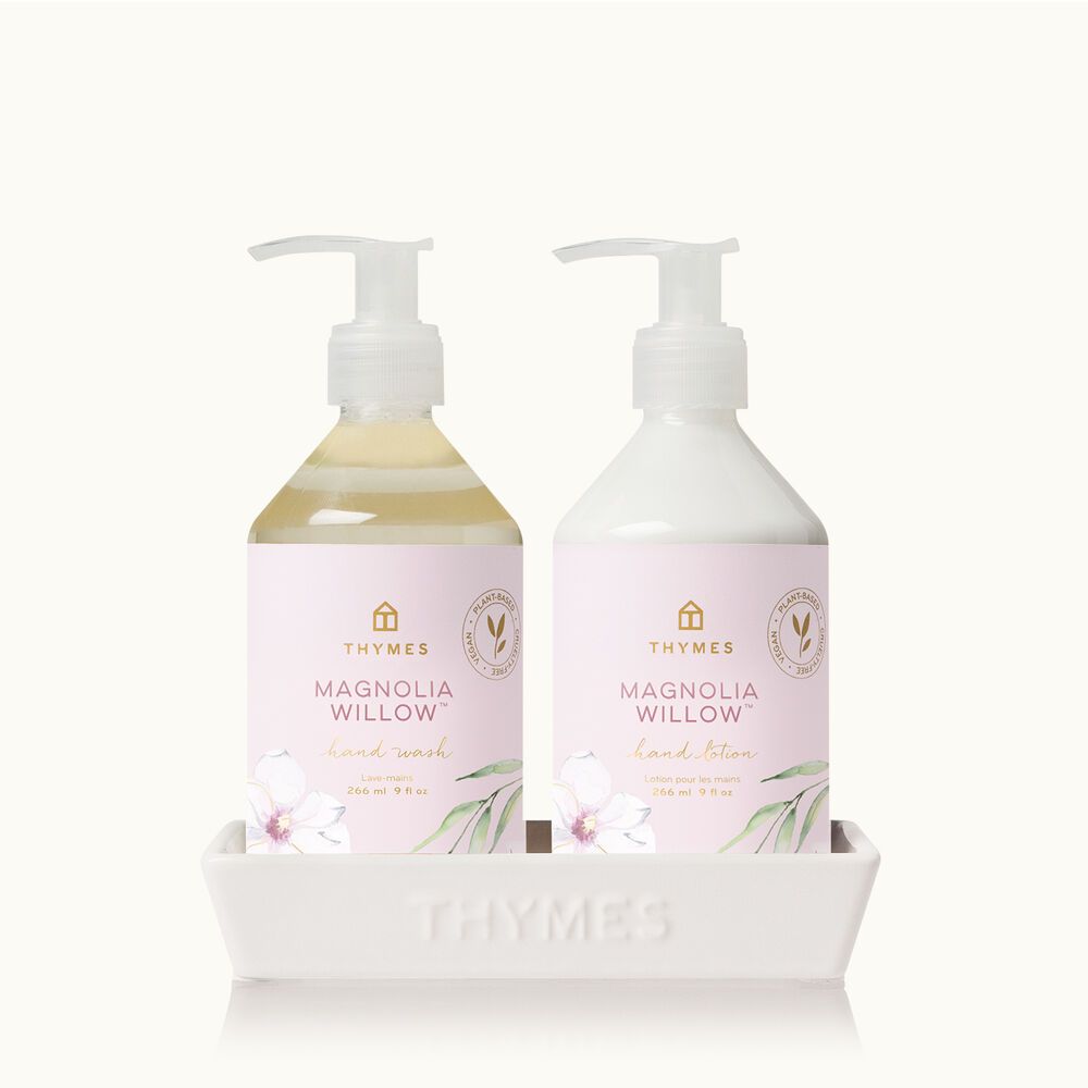 Magnolia Willow Sink Set | Thymes | Thymes