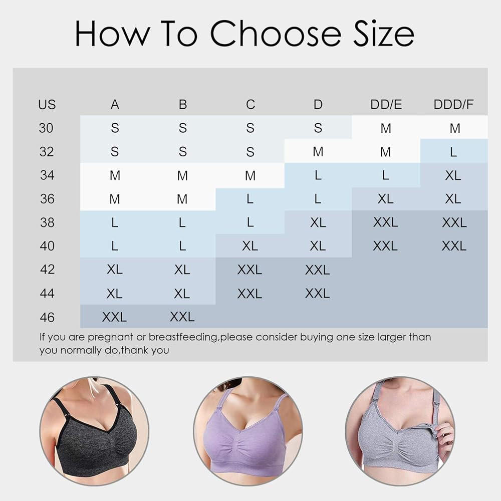 Angelhood Womens Seamless Sleep Nursing Bra,Breastfeeding Maternity Bra with Remove Bra Pads Exte... | Amazon (US)
