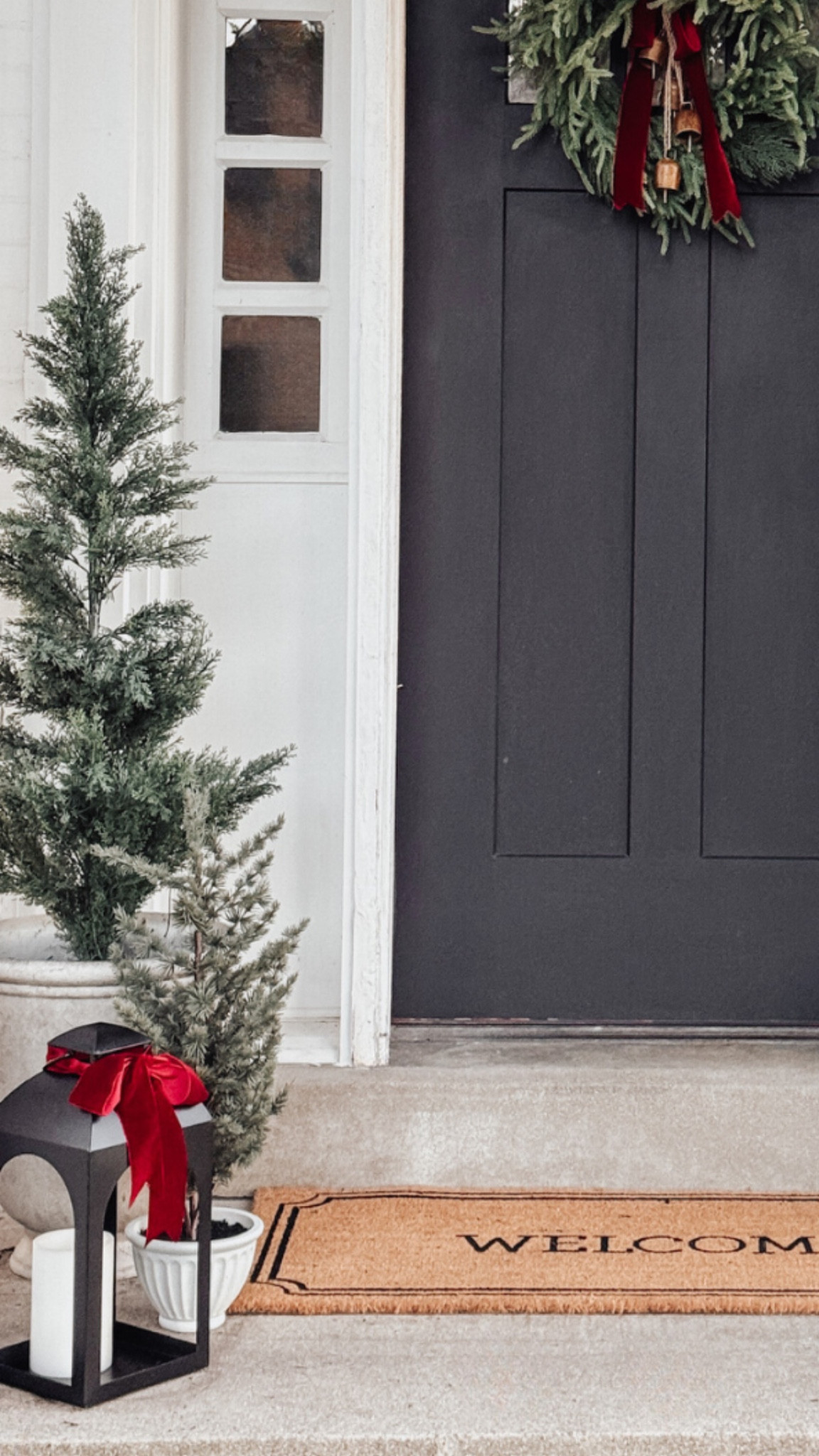 The small spruce tree I used for my Christmas front porch decor is on sale today 🙌🌲✨ It comes in 4 sizes - this is the 22”. 

#LTKHoliday #LTKHome #LTKCyberWeek