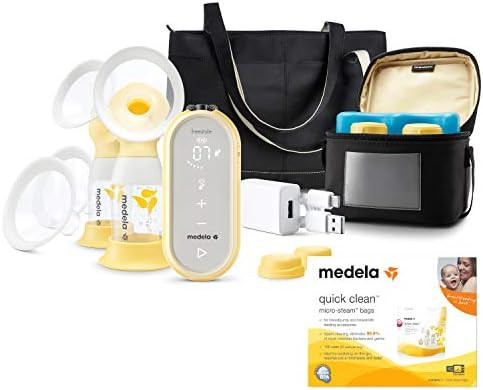 Freestyle Flex Breast Pump with Quick Clean Micro-Steam Bags by Medela | Amazon (US)