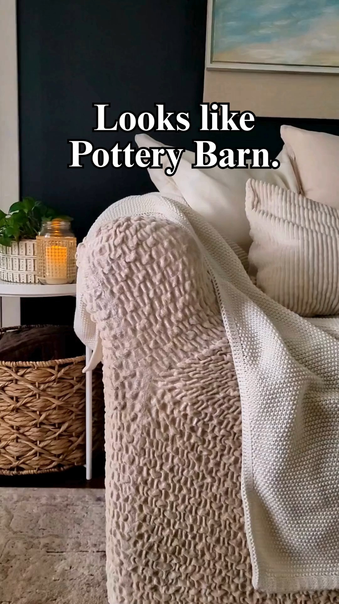 This slipcover SAVED our sofa 🐾💛 If you’re not ready to replace your couch but need it to survive pets and everyday life, this stretch cover fits snug and washes beautifully. Budget-friendly + practical = my kind of home upgrade ✨ #petfriendlyhome #budgetdecor #amazonfinds #sofaslipcover #LTKdayinmylife 

 #LTKHome