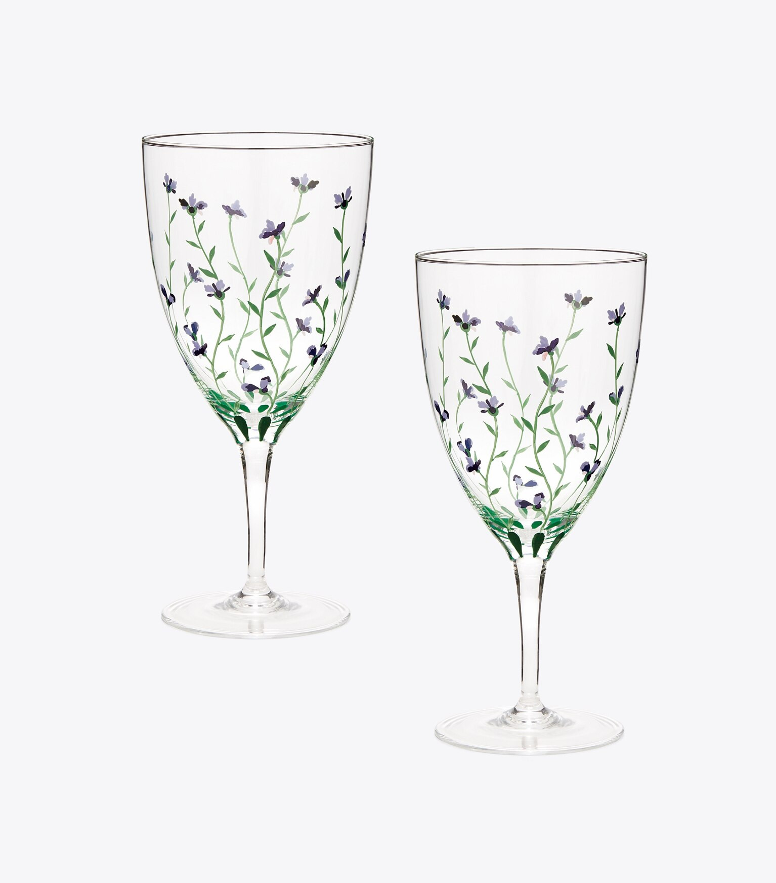 JOLIE FLEUR WATER GLASS, SET OF 2 | Tory Burch (US)