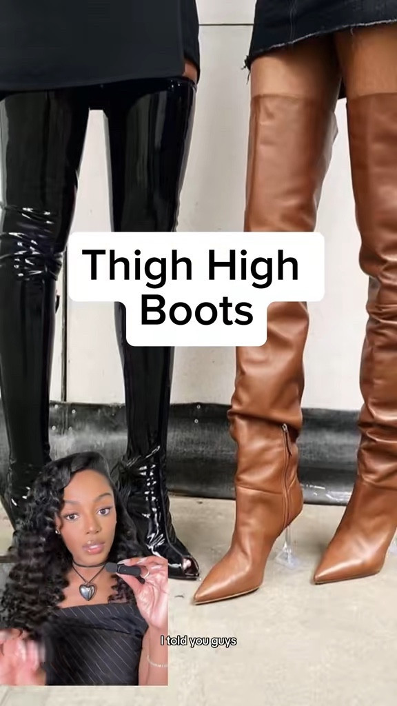 Thigh High Boots Trend: Boots, Knee Boots, Thigh Boots, Fall Fashion, Fall Outfits, Fall Fashion Trends, Style, Style Guide, OOTD

#LTKshoecrush #LTKstyletip #LTKSeasonal