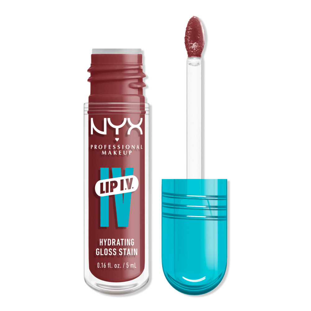 NYX Professional Makeup Lip IV Hydrating Gloss Stain - Hydra Honey | Ulta