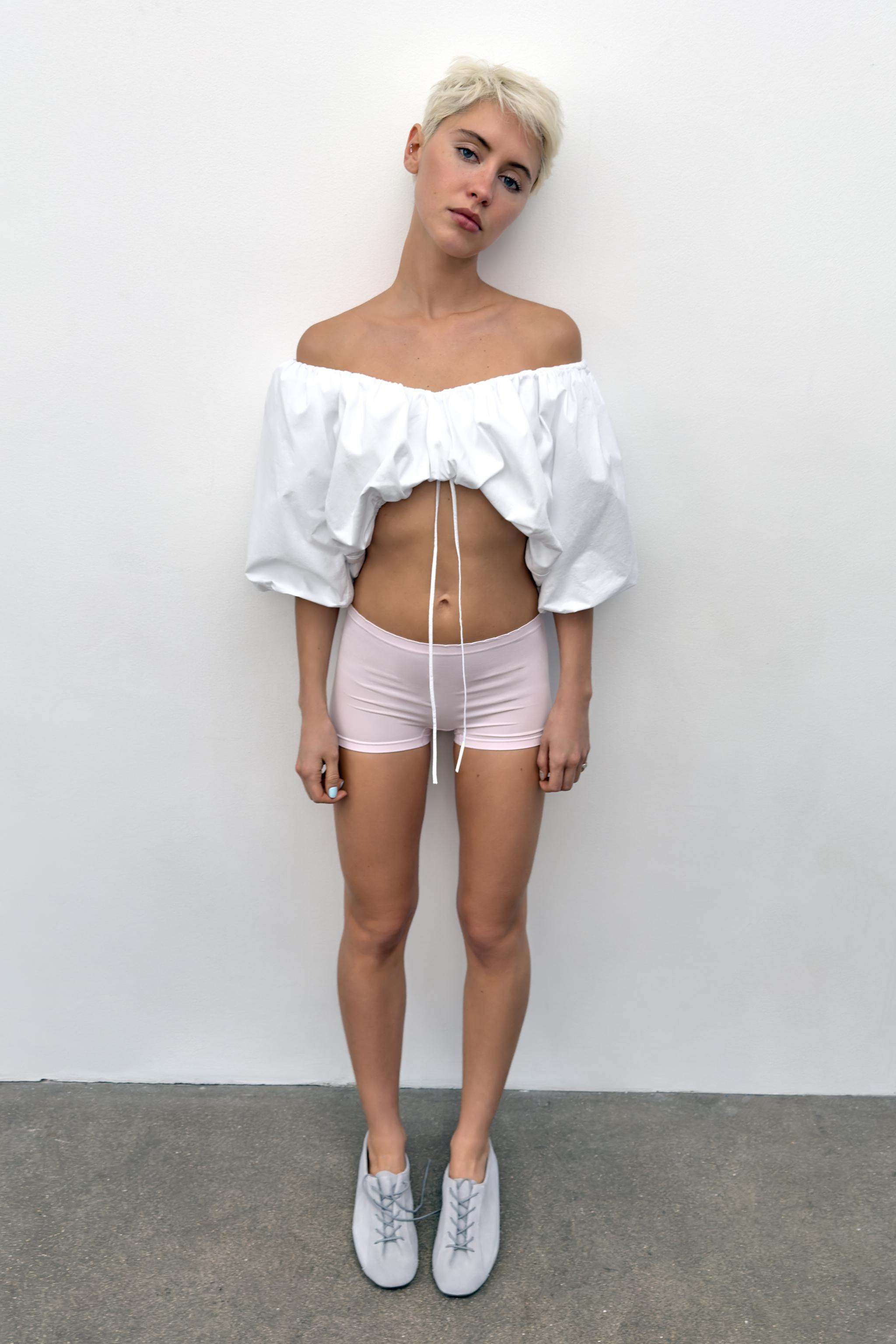 HEAVY COTTON BALLOON TOP | Zara US