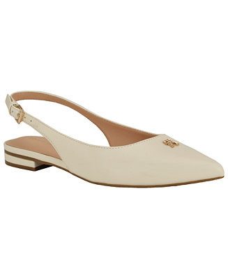 Women's Velina Pointed Toe Slingback Flats | Macy's