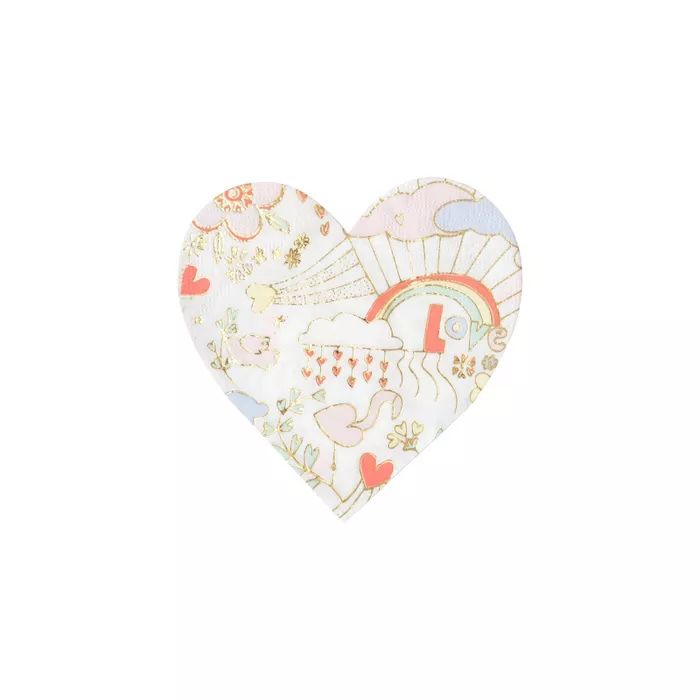 Meri Meri Valentine Doodle Small Napkins | Target