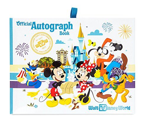 Walt Disney World Four Parks Mickey Mouse Official Autograph Book | Amazon (US)