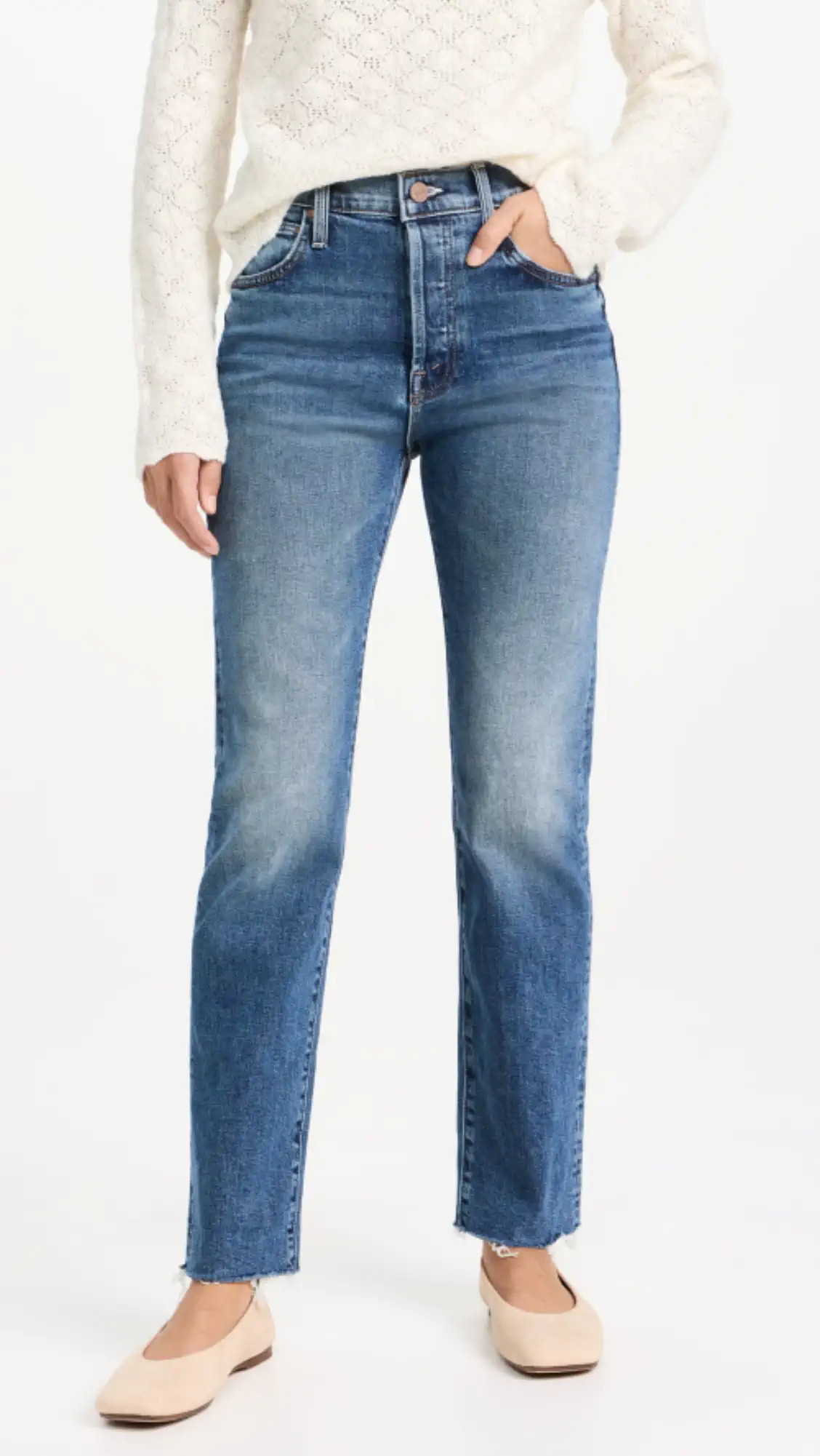 The Scrapper Cuff Ankle Fray Jeans | Shopbop