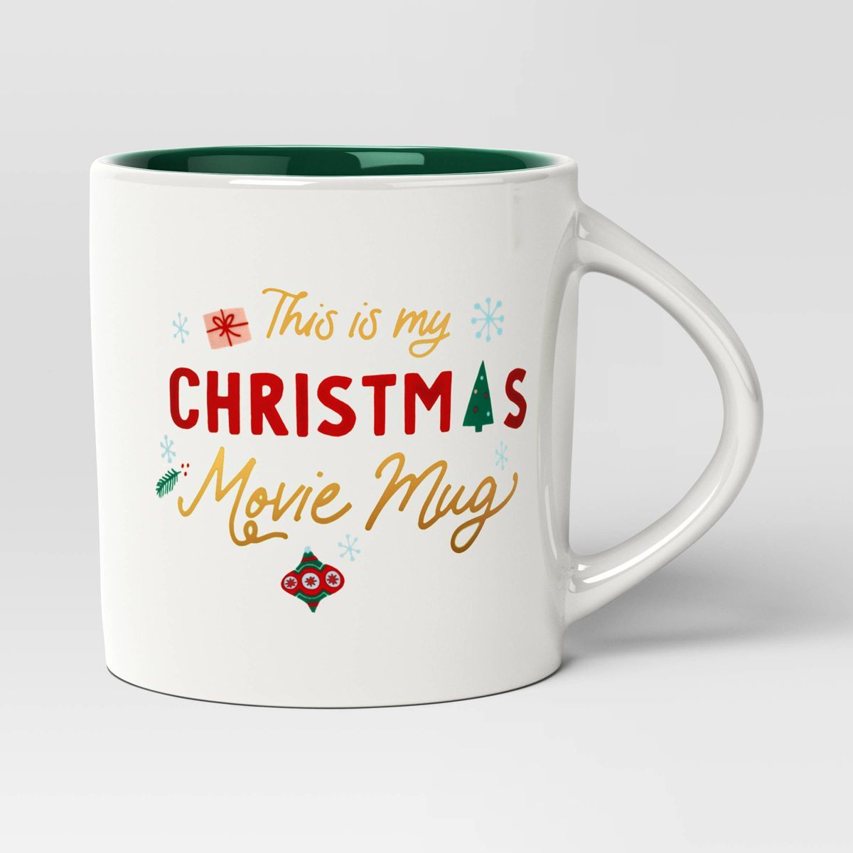 16oz Holiday Stoneware 'This is My Christmas Movie' Mug - Wondershop™ | Target