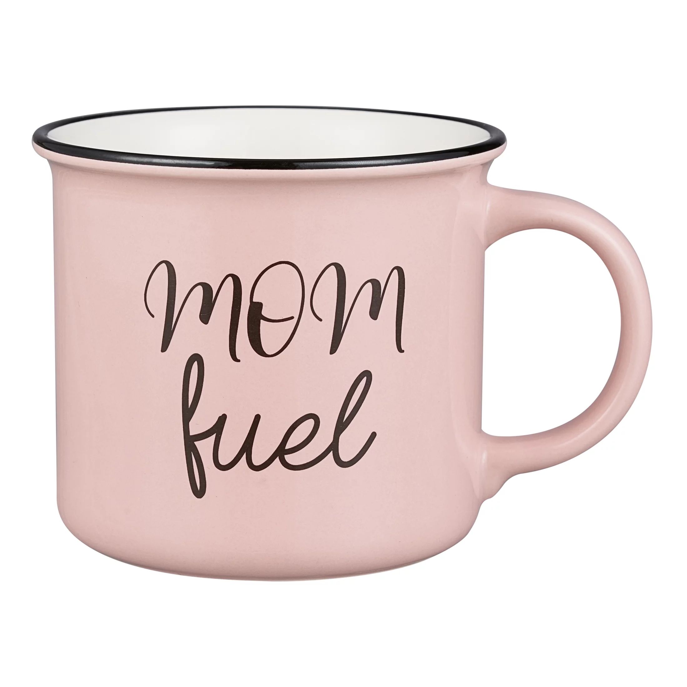 Mainstays 15.21-oz Stoneware Mom Mug, Pink - Walmart.com | Walmart (US)