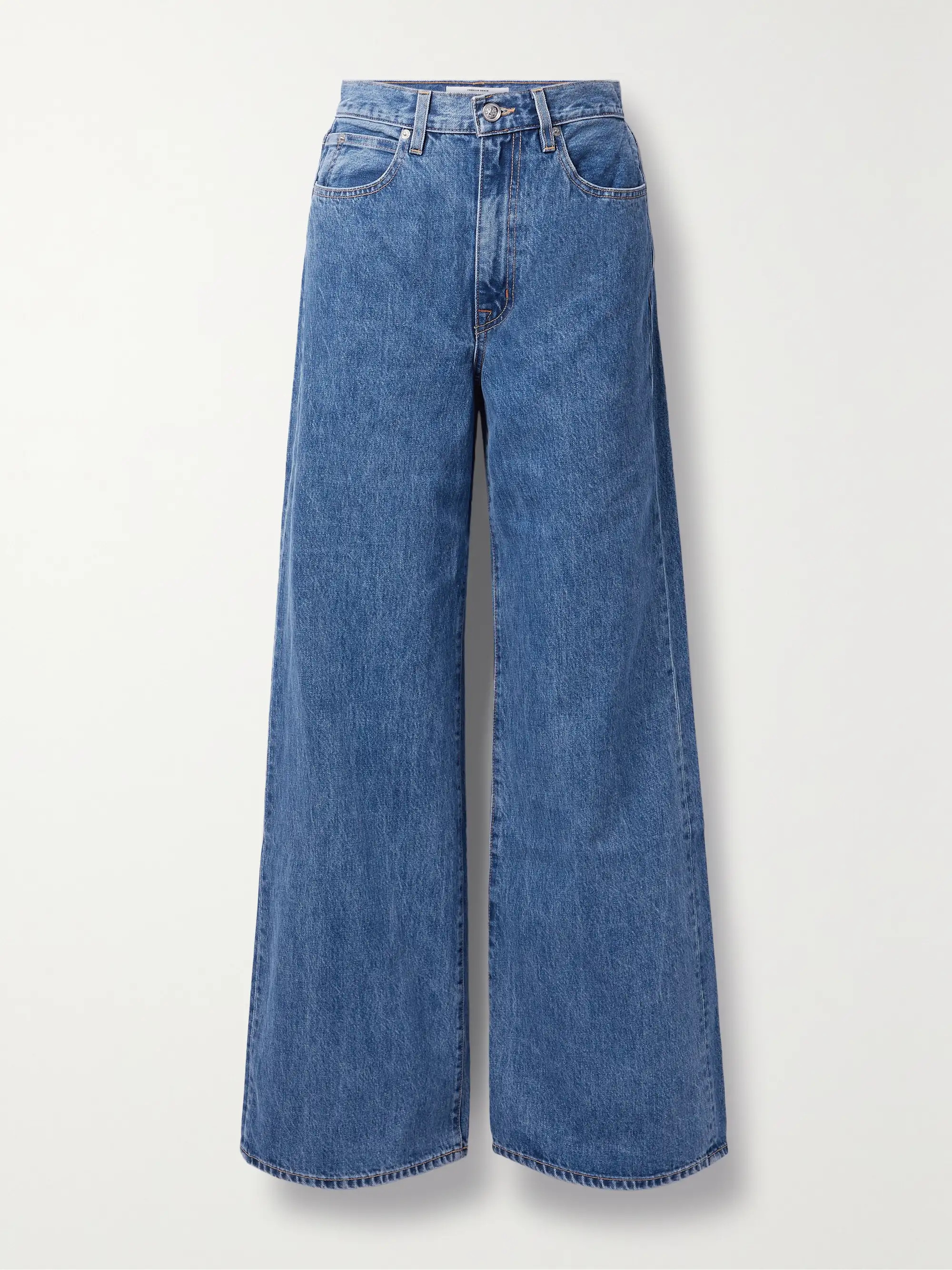 Eva mid-rise wide-leg jeans | NET-A-PORTER (US)