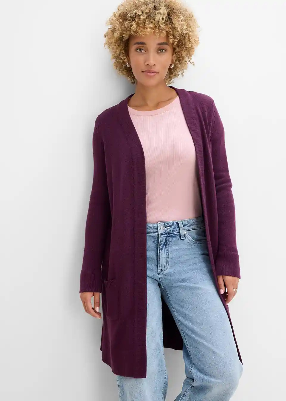 Longstrickjacke, Langarm | Bonprix DE