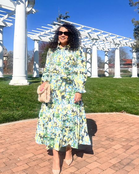 I love a good floral dress perfect for any upcoming events , weddings or graduation. The aline shirt dress is flattering on all body types. #weddingguest #springdress #floraldress #midsizefashion #dresses #over50style

#LTKover40 #LTKstyletip #LTKmidsize