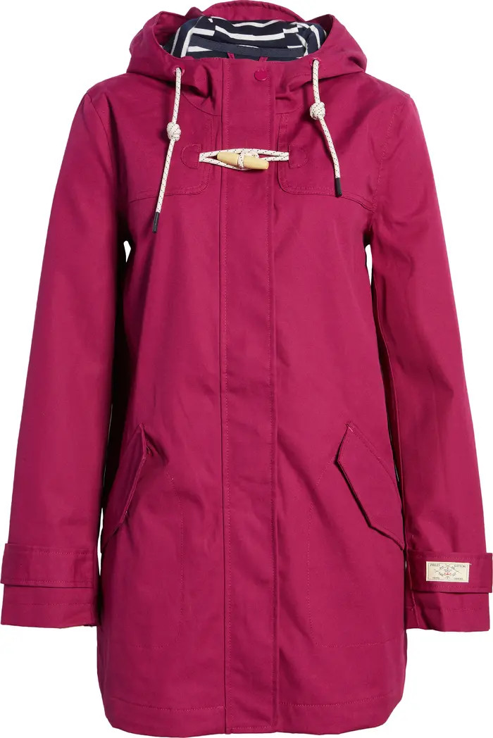 Joules Women's Coast Waterproof Hooded Raincoat | Nordstrom | Nordstrom