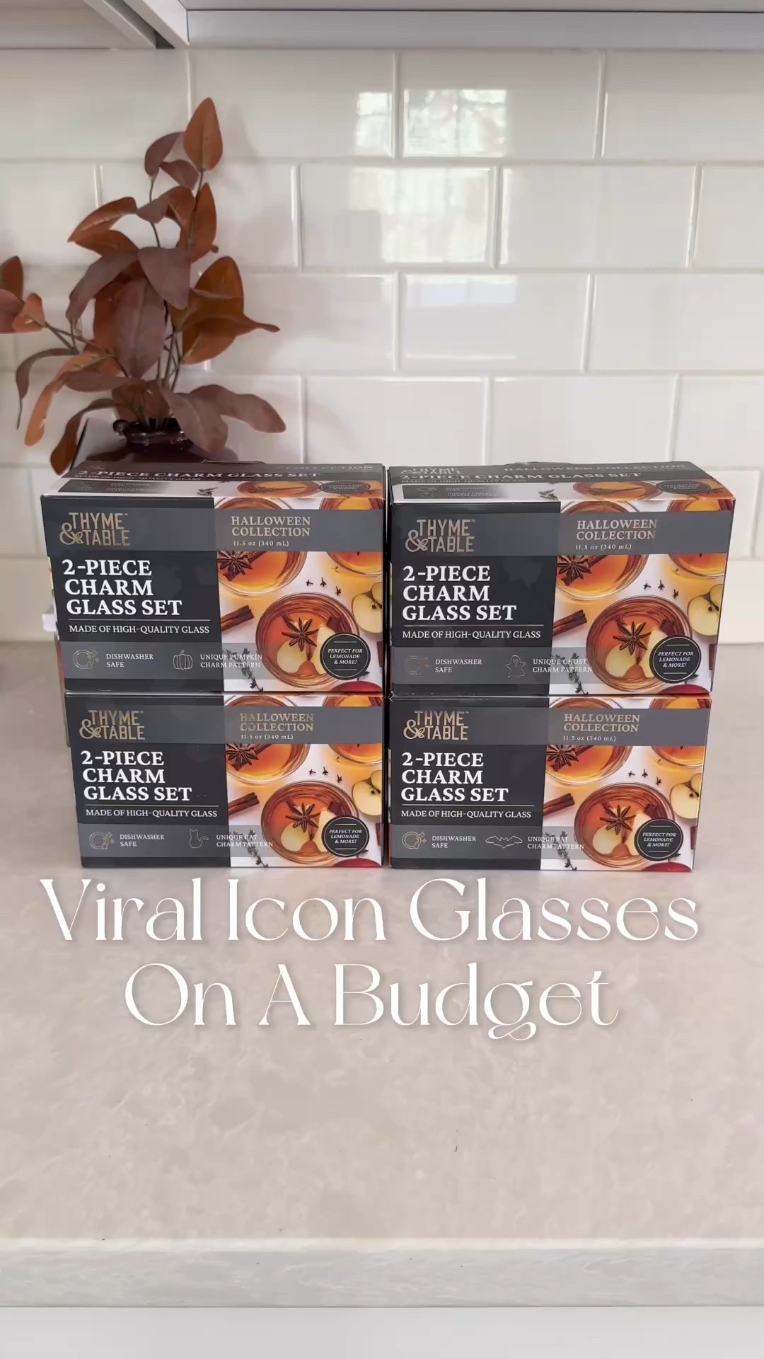 🦇Viral Halloween Icon Glasses🦇
Walmart has a set of 2 for $18!
Comment ICON for the link. Which one is your favorite? 
#Walmarthome #halloweenhomedecor #fallhome

#LTKHome #LTKSeasonal #LTKFindsUnder50
