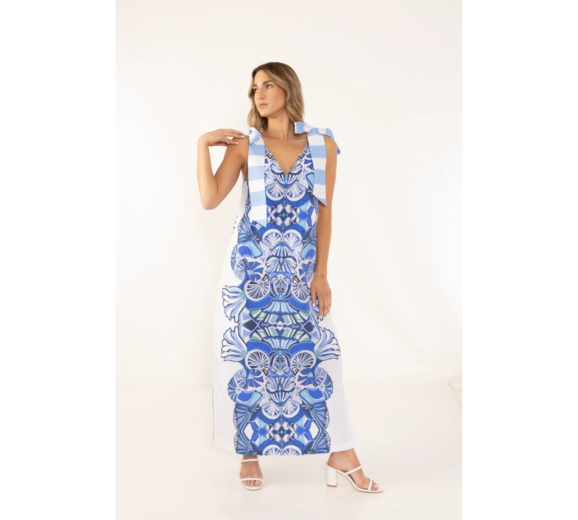 Blue Lapis\u00a9 Beaufort Long Dress | House Of MBR