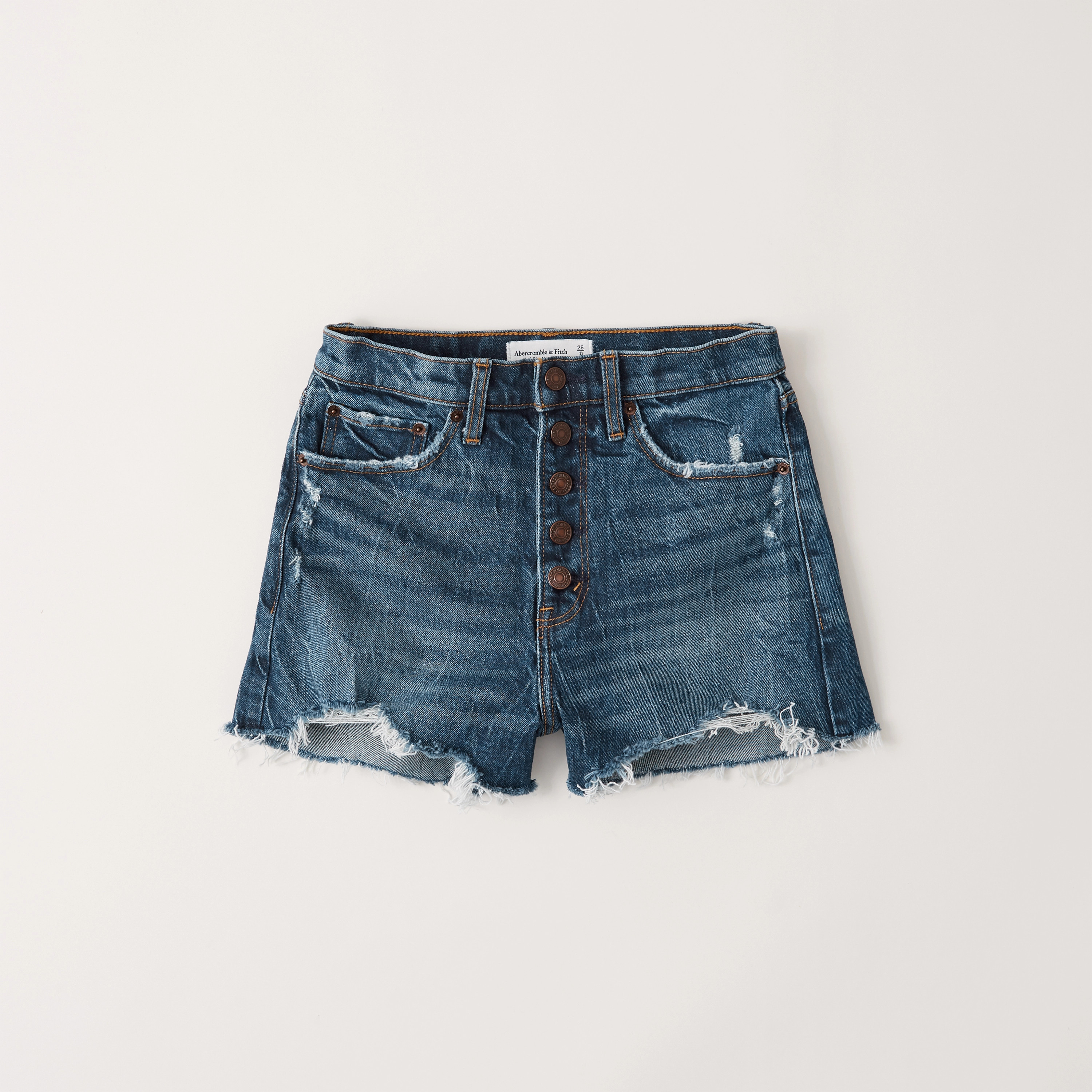 High Rise Mom Shorts | Abercrombie & Fitch (US)