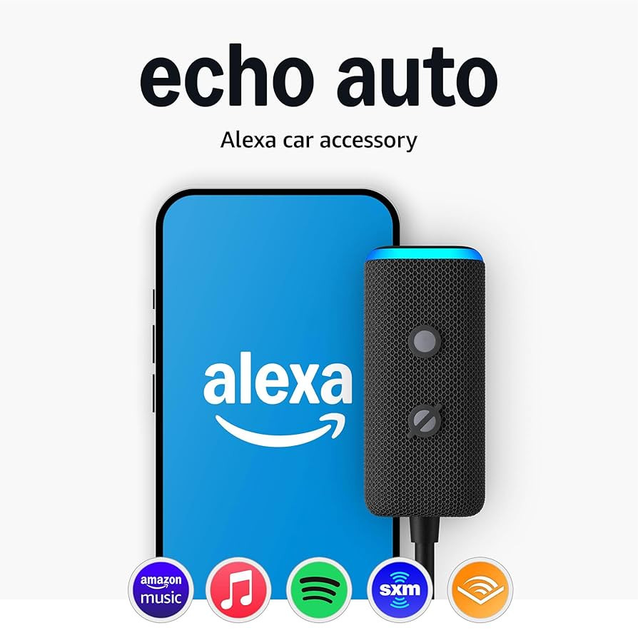 Amazon Echo Auto, Add Alexa to your car | Amazon (US)