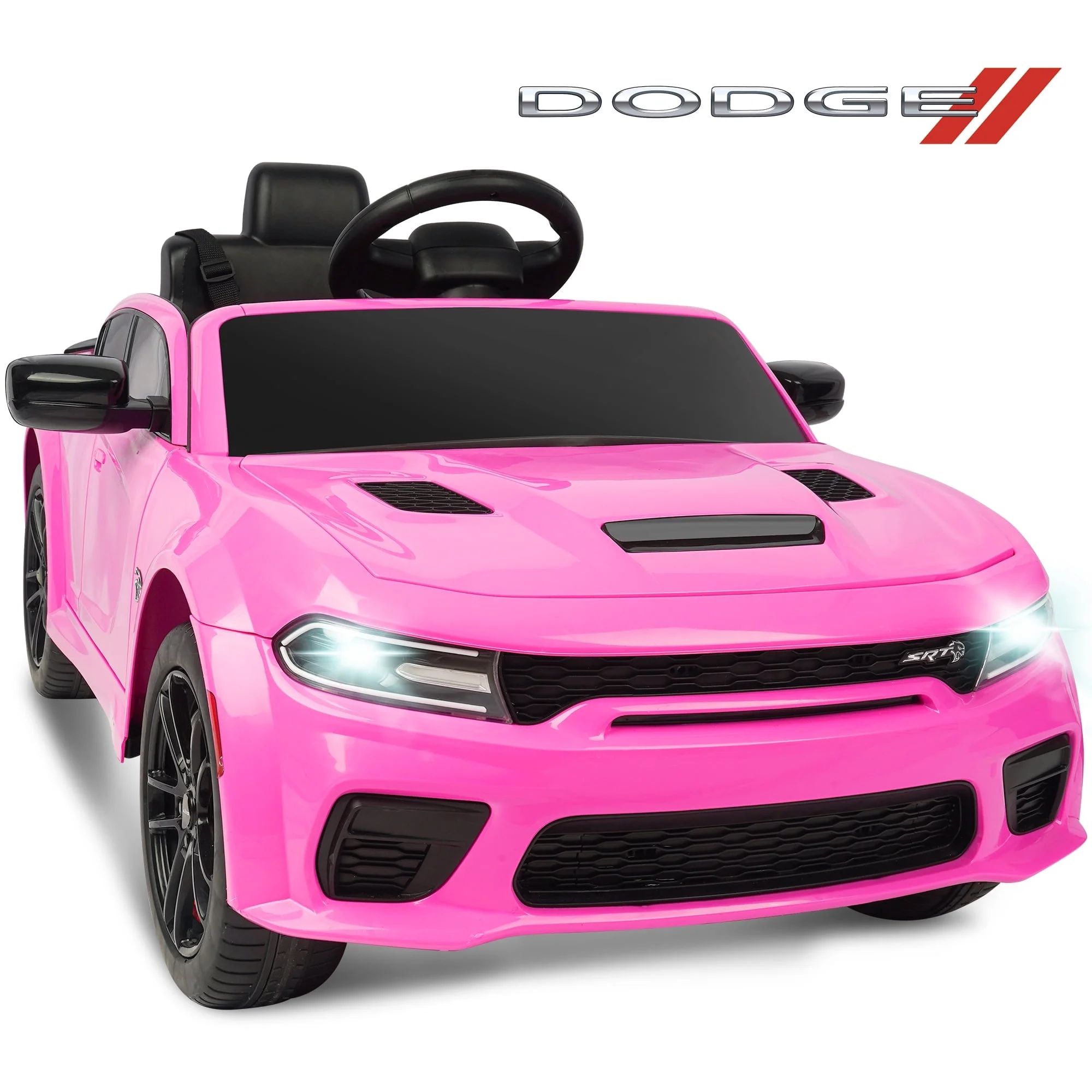 Dodge Electric Ride on Cars for Kids, 12V Licensed Dodge Charger SRT Powered Ride On Toys Cars wi... | Walmart (US)