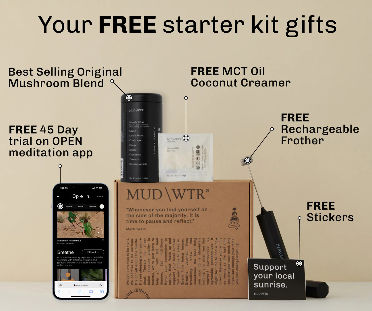 Original Starter Kit | MUD\WTR