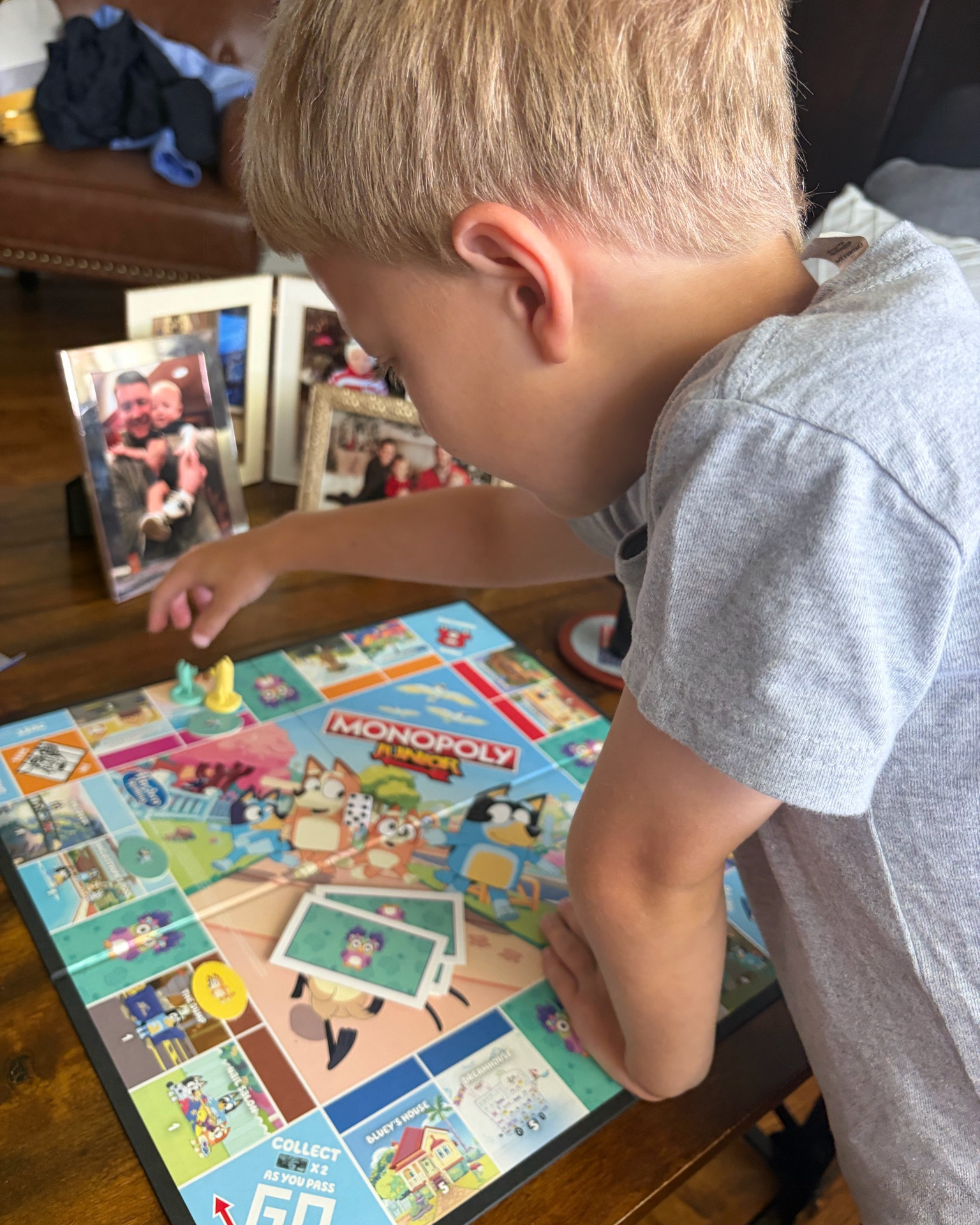 Gift for kids - Bluey Monopoly - so easy and so fun! It is easy to learn (and can also end quickly, haha) and a quick game to play! 


#bluey #blueygame #kids #kidsgame #amazon #under20  #giftunder20 #toddlergame #toddlergift #kidgift 
#LTKKids