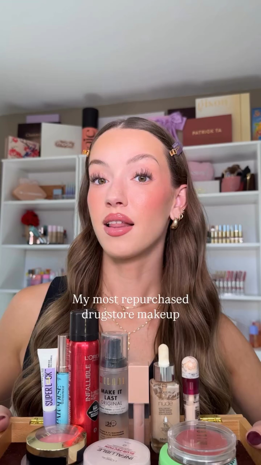 My most repurchased drugstore makeup! #drugstoremakeup #affordablemakeup