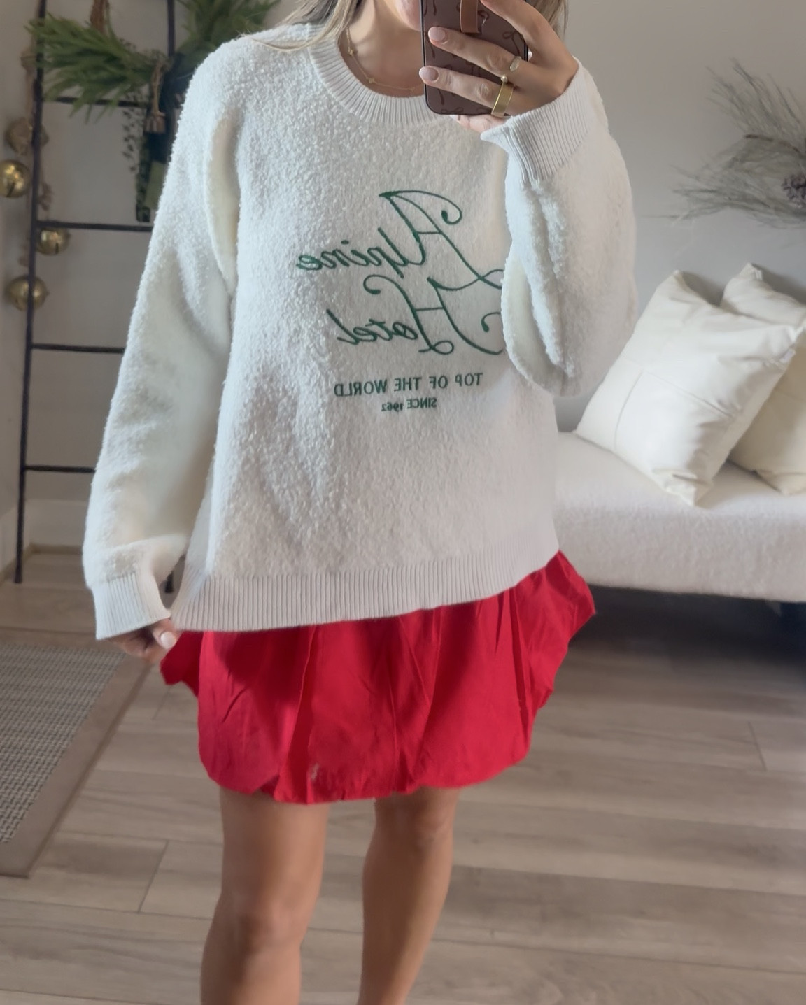 A cozy sweatshirt will always do it for me!

#LTKHoliday #LTKgrwm