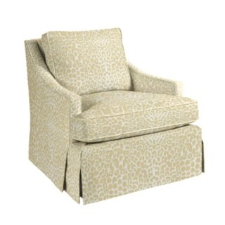 Candace Upholstered Chair with Kick Pleat Skirt & Custom Fabric Options | Ballard Designs, Inc.