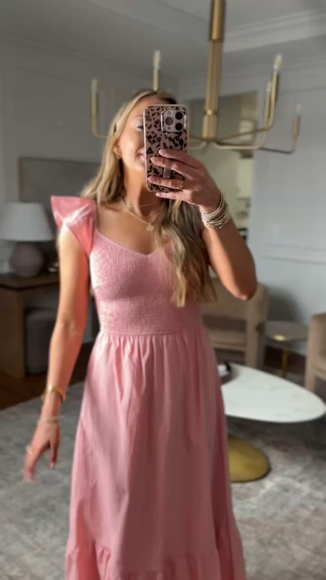 Amazon spring dress! This one is so pretty! I love the flutter sleeve! 

#LTKmomlife #LTKTall #LTKBump