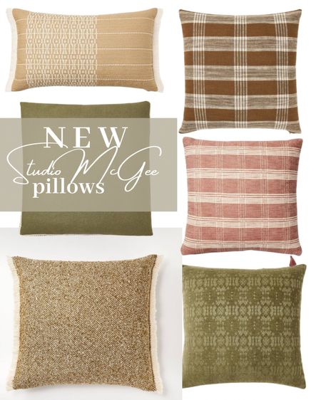 NEW Studio McGee Target Pillows | throw pillows | accent pillows | modern | cottage | neutral | organic design 