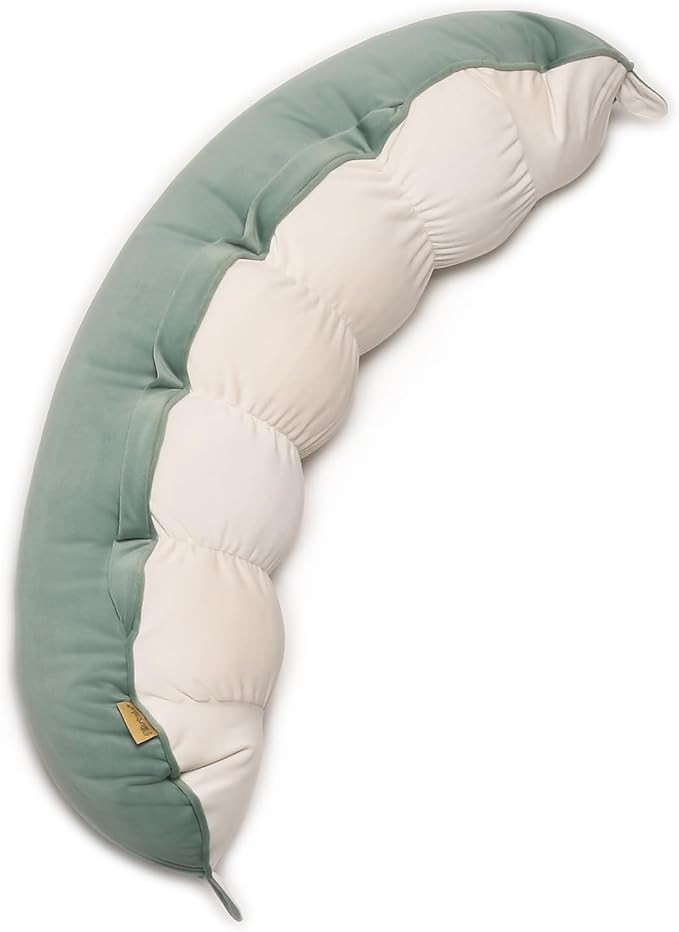 Peallow(Pat. Pend) – Long Round Body Pillow for Adults, Bolster Pillow for Sleeping, Soft and S... | Amazon (US)