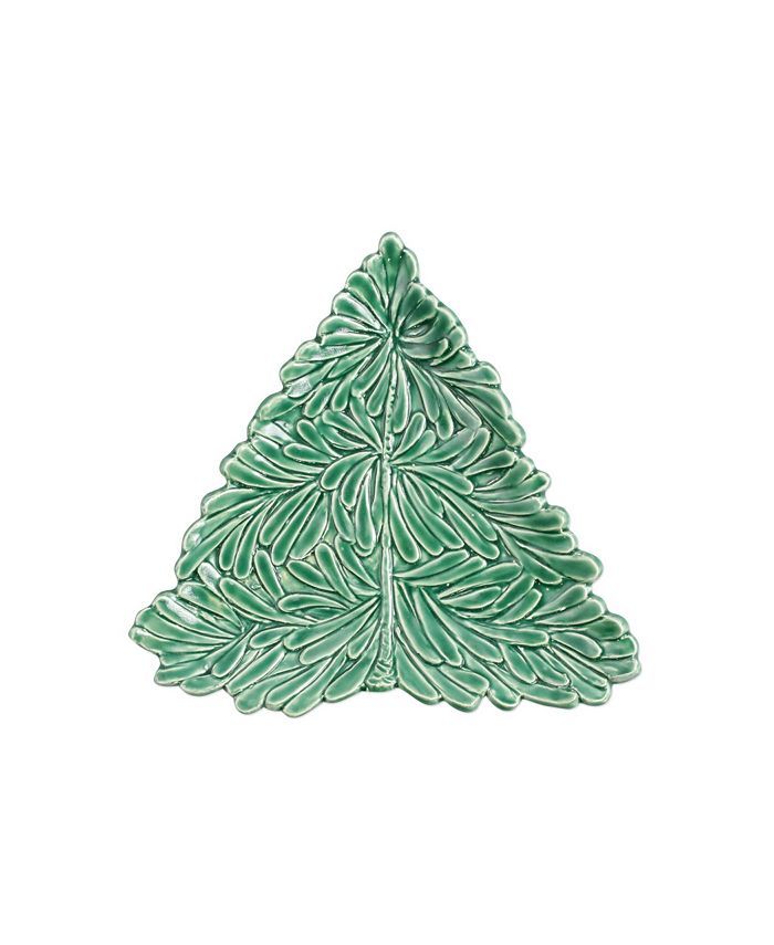 VIETRI Lastra Holiday Figural Tree Small Plate & Reviews - Dinnerware - Dining - Macy's | Macys (US)