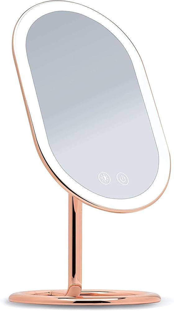 Fancii LED Lighted Vanity Makeup Mirror, Rechargeable - Cordless Illuminated Cosmetic Mirror with... | Amazon (US)