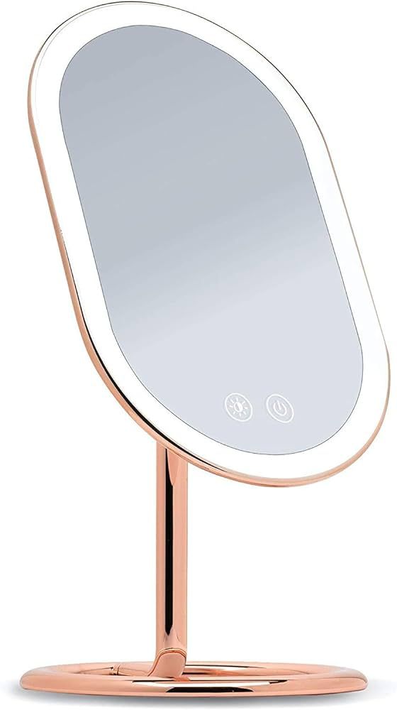 Fancii LED Lighted Vanity Makeup Mirror, Rechargeable - Cordless Illuminated Cosmetic Mirror with... | Amazon (US)