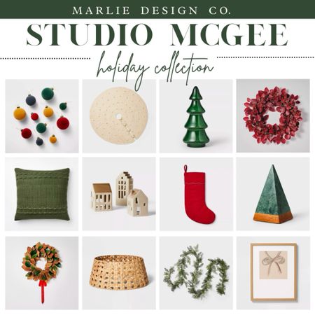 Studio McGee Holiday Collection at Target | tree skirt | stocking | wreath | velvet ornaments | Christmas tree | tree ring | holiday decor | Christmas decor | Christmas wreath | holiday wreath | garland | holiday art | holiday pillow | green pillow | Christmas | holiday | Target | studio McGee 

#LTKHoliday #LTKSeasonal #LTKhome