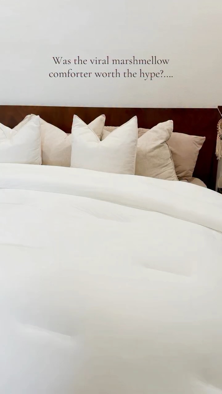 This viral Marshmellow comforter really is like a giant soft and puffy Marshmellow 😍

#marshmellowcomforter #viralcomforter

#LTKHome