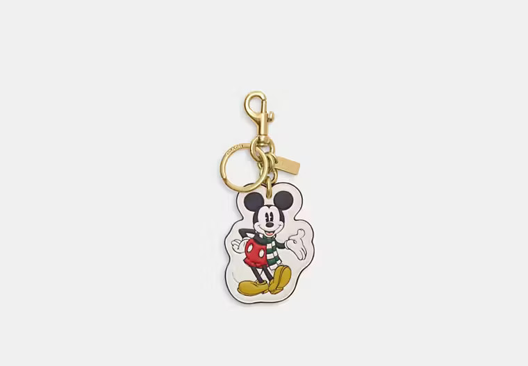 Disney X Coach Mickey Mouse Bag Charm | Coach Outlet US