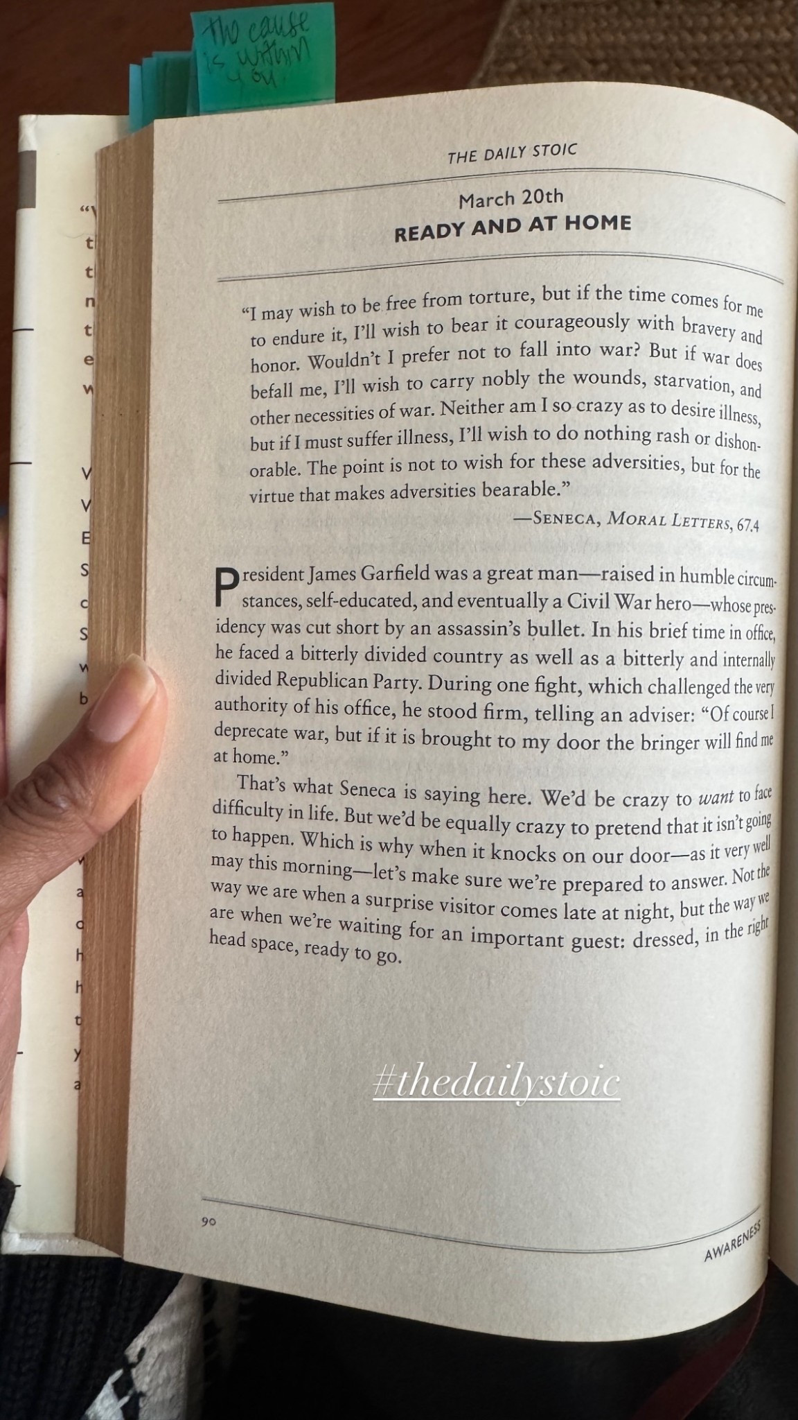 #thedailystoic

#LTKU #LTKselfcare #LTKmorningroutine